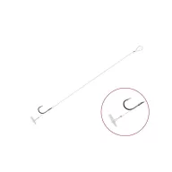 Delphin FLR Quickstop előkötött horog 8cm 8-as méret