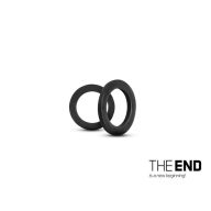 Delphin The End Round Ring fémkarika
