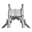 Delphin RPX Stalk Rod Pod Silver