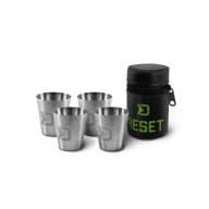 Delphin Reset 4 in 1 rozsdamentes acél pohárkészlet
