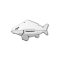 Delphin Carp 3D matrica króm