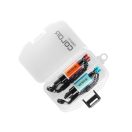 Delphin Color láncos swinger szett 2 db kék-piros