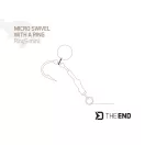 Delphin The End MIcro Swivel with Rings mikró forgó karikával