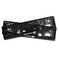 Delphin Angler on Board 3D rendszámtábla tartó keret 2db