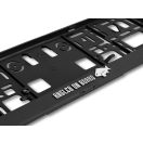 Delphin Angler on Board 3D rendszámtábla tartó keret 2db