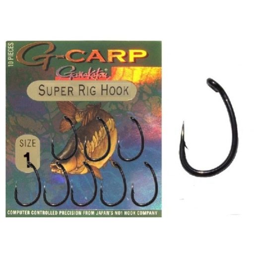 Gamakatsu G-Carp Super Rig Hook pontyozó horog 4