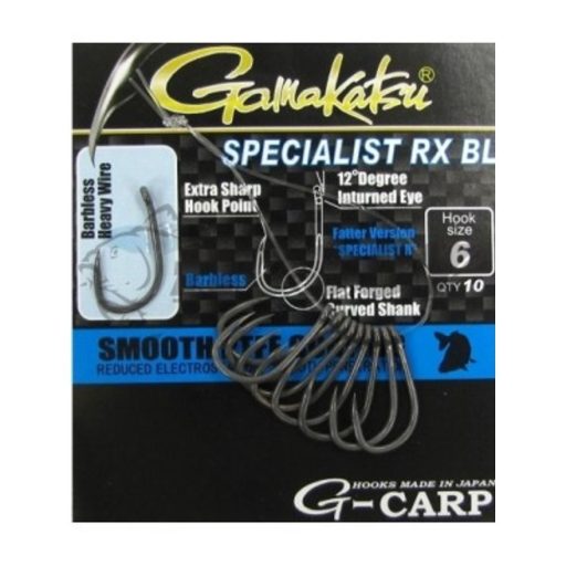 Gamakatsu G-Carp Specialist BL szakáll nélküli pontyozó horog 6