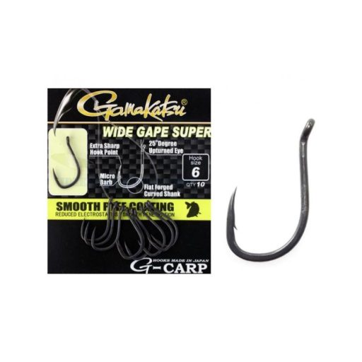 Gamakatsu Wide Gape Super pontyozó horog