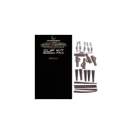   Gardner Covert Clip Kit Session Pack komplett szerelék zöld