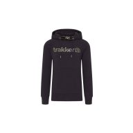 Trakker CR Logo Hoody Black Camo kapucnis felső