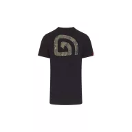 Trakker CR Logo T-Shirt Black Camo póló