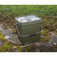 Trakker 13 Litre Olive Square Container tároló edény