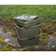 Trakker 13 Litre Olive Square Container tároló edény