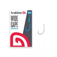 Trakker Wide Gape Barbless szakáll nélküli pontyozó horog