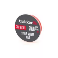 Trakker Spod & Marker Braid Red fonott zsinór 300m