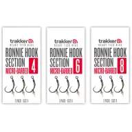   Trakker Ronnie Hook Sections kész szerelék 6-os méret 3 db