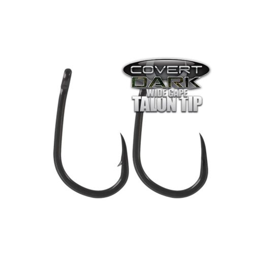 Gardner Barbless Covert Dark Wide Gape Talon Tip Hook szakáll nélküli horog 8