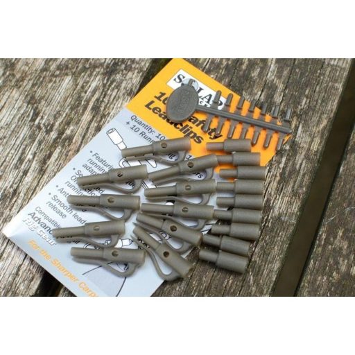 Solar Safety Lead Clips ólomklipsz szett fekete