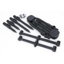 Fox Black Label Complete 3 Rod Compact Rod Pod