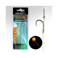 Nevis Feeder előke fonott zsinóron csalitüskével 10-es