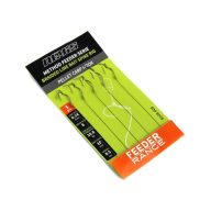 Nevis Method Feeder fonott előke csalitüskével 5db