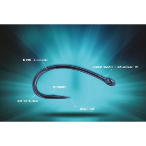 Carp R Us ATS Predator Hook pontyozó horog 6