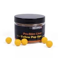   CC Moore Pro-Stim Liver Yellow Pop Ups fluo lebegő bojli 14 mm