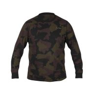 Avid Carp Distortion Camo Lite T-Shirt- Long Sleeve póló S