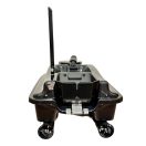 Boatman ACTOR PRO etetőhajó GPS-szel és halradarral, 10Ah - Fekete