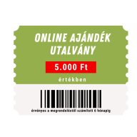 ONLINE Carpmania ajándék utalvány 5.000.- Ft értékben