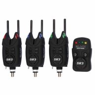 Black Edition SR3 elektromos kapásjelző szett 3+1