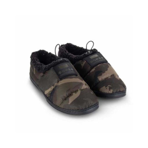 Nash ZT Deluxe Bivvy Slipper Camo sátorcipő 41
