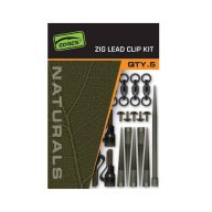 Fox Naturals Zig Lead Clip Kit Zig Rig ólomklipsz szett