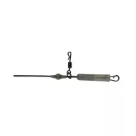   Fox Naturals Submerge Heli Rig Leaders 40lb ólommentes helikopter leader 3 db