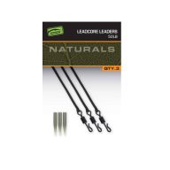   Fox Naturals Leadcore Leaders 50lb előkötött leadcore 3 db