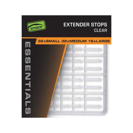 Fox Edges Extender Stops x 2 Clear stopper