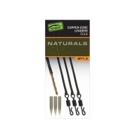 Fox Edges Naturals Copper-Core Leaders 3db