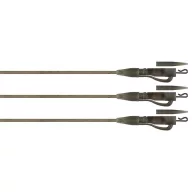   Fox Edges Naturals Tubing Leadclip Ready Rig kész szerelék 3 db