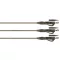 Fox Edges Naturals Tubing Leadclip Ready Rig kész szerelék 3 db