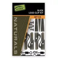 Fox Edges Naturals Slik Lead Clip Kit ólomklipsz szett 5db