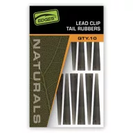 Fox Edges Naturals Lead Clip Tail Rubbers gumihüvely 10db