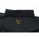 Fox Collection Black & Orange Polo Shirt galléros póló