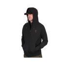 Fox Collection LW Black/Orange Hoody könnyű kapucnis felső