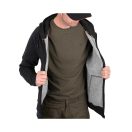 Fox Collection LW Black/Orange Hoody könnyű kapucnis felső