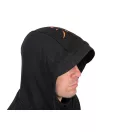 Fox Collection LW Black/Orange Hoody könnyű kapucnis felső S