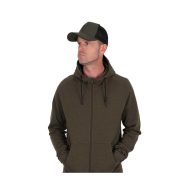 Fox Collection LW Green/Black Hoody könnyű kapucnis felső