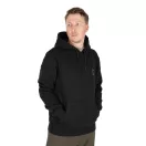 Fox Collection Black & Orange Hoodie kapucnis felső