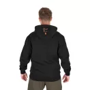 Fox Collection Black & Orange Hoodie kapucnis felső