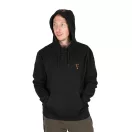 Fox Collection Black & Orange Hoodie kapucnis felső