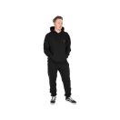 Fox Collection Black & Orange Hoodie kapucnis felső